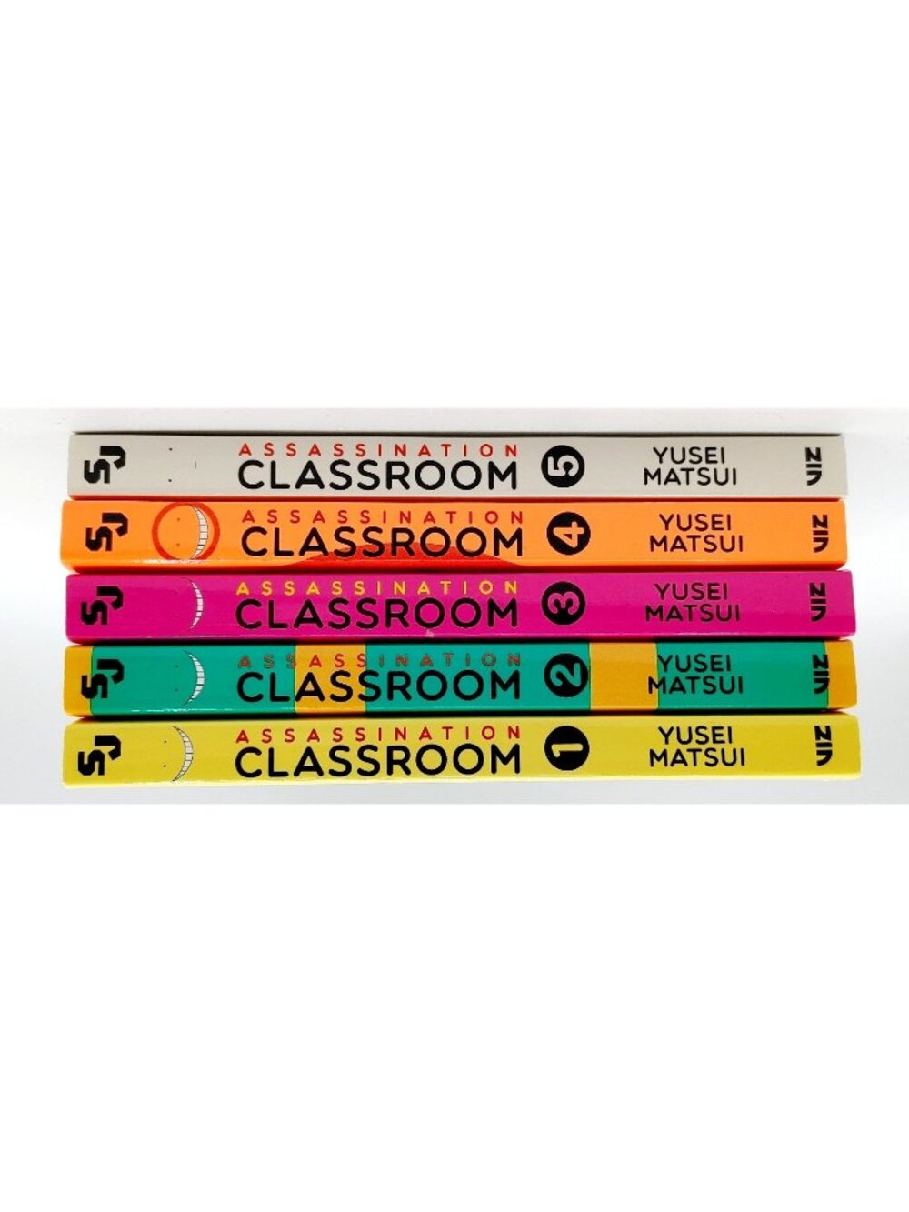 Assassination Classroom Vols 1-5 English Manga Lot Softcover Comic Books